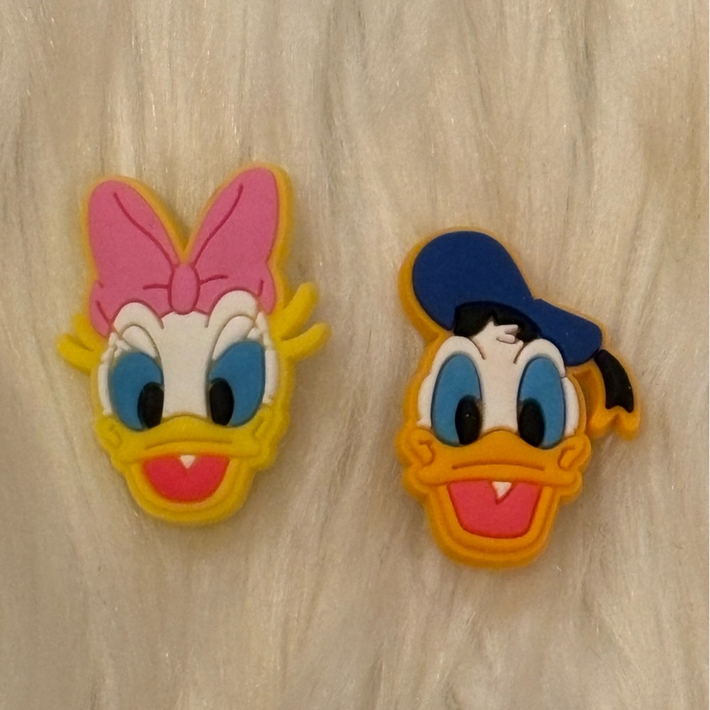 Donald and Daisy Croc Charms Bundle